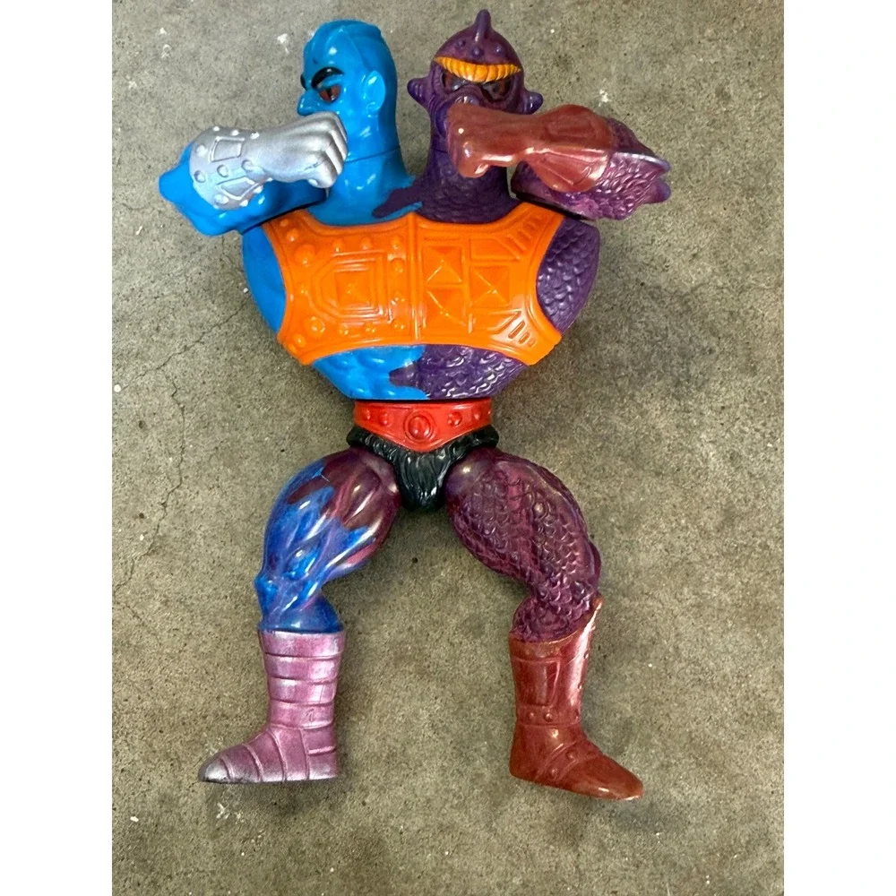 Vintage 1984 Mattel Masters of the Universe Two-Bad Action Figure MOTU He-Man
